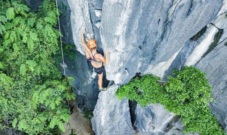 Cat Ba Rock Climbing in Moody Beach 